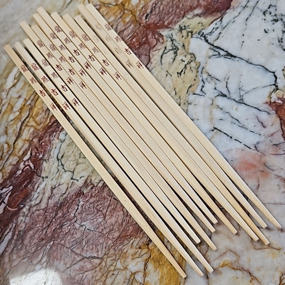 6 sets bamboo chopsticks